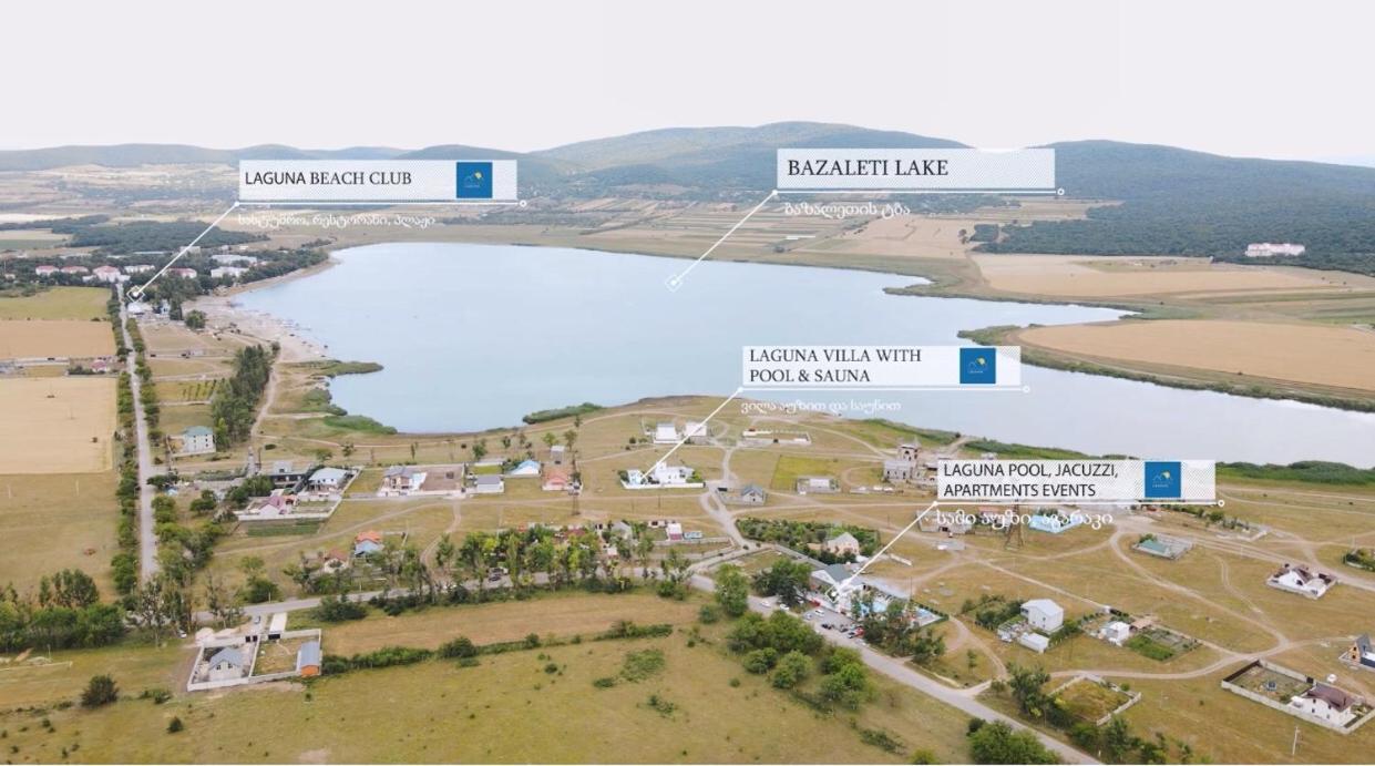 Laguna Beach Club Bazaleti Lake Dushet'i Exterior foto